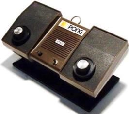 Console Atari Pong années 70